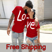 Load image into Gallery viewer, Couple T-shirt Summer Couple