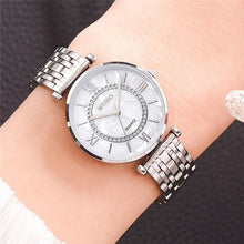 Load image into Gallery viewer, Diamond Ladies Wristwatches Stainless Steel
