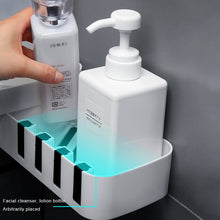 Load image into Gallery viewer, Corner Bathroom Organizer