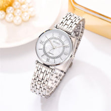Load image into Gallery viewer, Diamond Ladies Wristwatches Stainless Steel