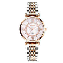 Load image into Gallery viewer, Diamond Ladies Wristwatches Stainless Steel