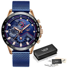 Load image into Gallery viewer, LIGE 2022 new fashion men watch