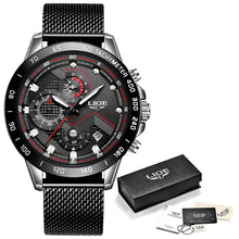 Load image into Gallery viewer, LIGE 2022 new fashion men watch