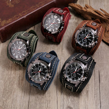 Load image into Gallery viewer, Genuine leather bracelets for men