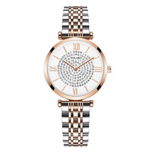 Load image into Gallery viewer, Diamond Ladies Wristwatches Stainless Steel