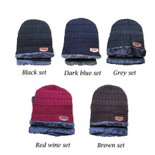 Load image into Gallery viewer, Parent Child Winter Hat Scarf