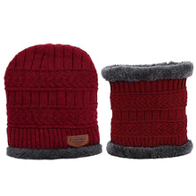 Load image into Gallery viewer, Parent Child Winter Hat Scarf