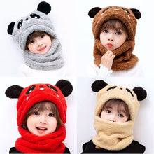 Load image into Gallery viewer, Winter Child Scarf Beanie