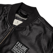 Load image into Gallery viewer, Leather Bomber Jacket