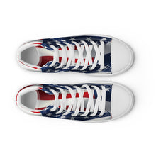 Load image into Gallery viewer, Men’s high top canvas shoes