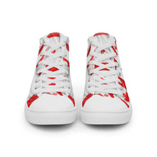 Load image into Gallery viewer, Men’s high top canvas shoes