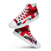 Load image into Gallery viewer, Men’s high top canvas shoes
