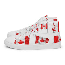 Load image into Gallery viewer, Men’s high top canvas shoes