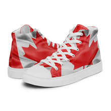 Load image into Gallery viewer, Men’s high top canvas shoes