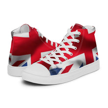 Load image into Gallery viewer, Men’s high top canvas shoes