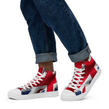 Load image into Gallery viewer, Men’s high top canvas shoes