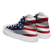 Load image into Gallery viewer, Men’s high top canvas shoes