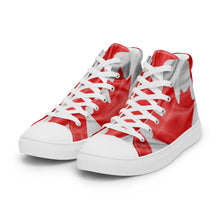 Load image into Gallery viewer, Men’s high top canvas shoes