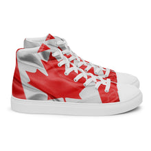 Load image into Gallery viewer, Men’s high top canvas shoes