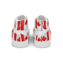 Load image into Gallery viewer, Women’s high top canvas shoes