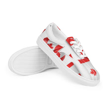 Load image into Gallery viewer, Women’s lace-up canvas shoes