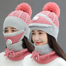 Load image into Gallery viewer, Beanie Scarf Nose Cover Woman,winter
