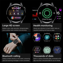 Load image into Gallery viewer, LIGE Bluetooth Men&#39;s watch for Android

