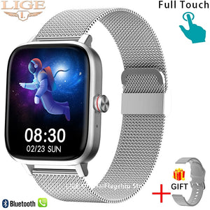 Women Smartwatch For Android IOS Bluetooth