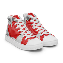 Load image into Gallery viewer, Men’s high top canvas shoes
